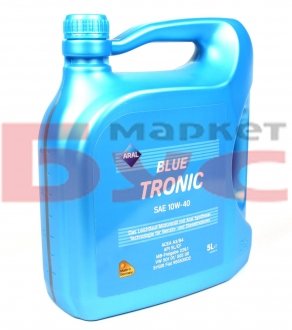 Масло 10W40 Blue Tronic (5L) (Volkswagen501 00/505 00/Mercedes 229.1) (20485) ARAL AR-1529FA