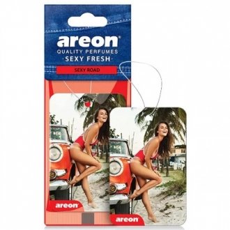 Фото автозапчастини освіжувач повітря сухий листок Sexy Fresh Sexy Road Areon ASF02