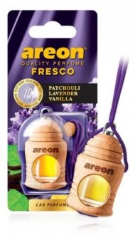 Фото автозапчасти освіжувач повітря -VIP "Фреско" Patchouli Lavender Vanilla Areon FRTN33