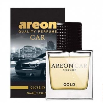 Освежитель воздуха спрей "Perfume" Gold в стекле 50 ml Areon MCP04 (фото 1)