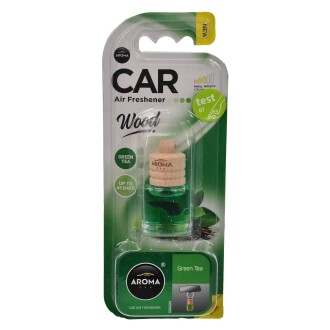 Фото автозапчастини ароматизатор Car Wood Зелений чай 6 мл Aroma 5908241631197