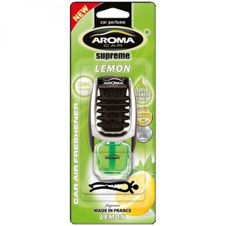 Фото автозапчастини ароматизатор Car Supreme Slim 8ml-LEMON Aroma 602/92046