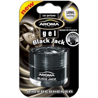 Ароматизатор Car Gel Black Jack Блек джек Aroma 70263172 (фото 1)