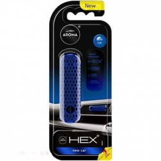 Фото автозапчасти ароматизатор на дефлектор Car HEX 10g - NEW CAR Aroma 83581