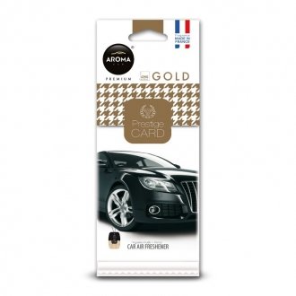 Ароматизатор Car Prestige Card Gold Aroma 92666
