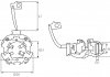 Фото автозапчастини щiткотримач стартера ND-12V, 128099-6310, 7.7606.1 AS-PL SBH6019S (фото 3)