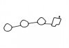 Фото автозапчастини прокладка впускного кол. Daewoo Matiz 0.8,1.0 ASAM 30671 (фото 1)