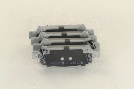Колодки тормозные дисковые задние SUBARU FORESTER (пр-во) ASHIKA 51-07-702 (фото 1)