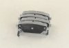 Колодки тормозные дисковые задние HYUNDAI H-1 (пр-во) ASHIKA 51-0K-K07 (фото 1)