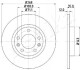 Фото автозапчасти tarcza ham. citroen c4 picasso 04.14- ASHIKA 61000408 (фото 1)