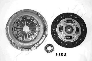 Фото автозапчасти комплект зчеплення Fiat Bravo/Punto 1.4 04- (d=200mm) (+вижимний) ASHIKA 92FIFI03