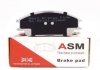 Колодки дисковые передние Accent 94-,Lantra 92-,Getz 02-06 пер ASM FR25232 (фото 1)