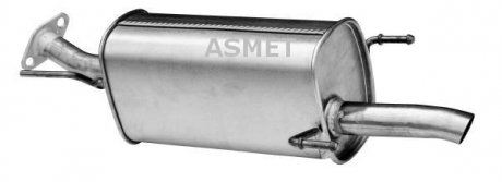 Глушитель выхлопной системы задний OPEL ASTRA G 1.4-2.0D 02.98-01.05 ASMET 05.160 (фото 1)