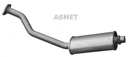 Передній глушник,випускна сист ASMET 09.097 (фото 1)