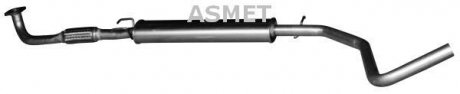 Передній глушник,випускна сист ASMET 16.064 (фото 1)