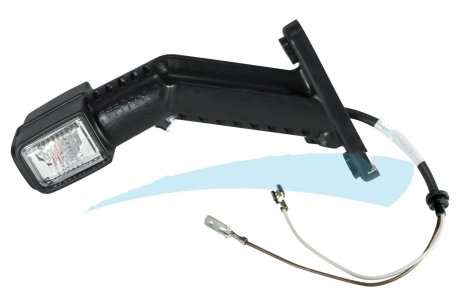 Фонарь габаритный боковой (рожок) SUPERPOINT IV LED 24V левый кабель 250мм ASPOCK 31-3103-024 (фото 1)