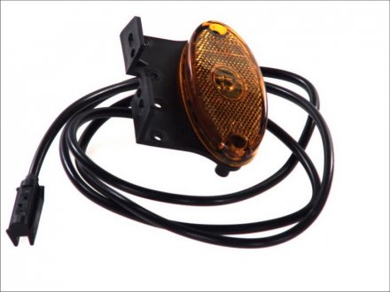 Фонарь габаритный боковой LED оранжевый 24V левый/правый (кабель 1500mm) ASPOCK A31-2364-037