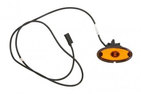 Фонарь габаритный боковой KOGEL FLATPOINT II 24V диод. оранжевый с кабелем -1.5м левый/правый ASPOCK A31-2364-337