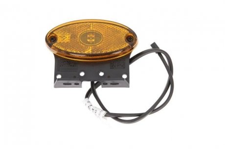 Левый/правый габаритный фонарь; FLATPOINT II, оранжевый, светодиод, длина кабеля 500, 24В (FLATPOINT II) ASPOCK A31-2369-087