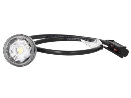 Фонарь габаритный SCHMITZ MONOPOINT II LED 12/24V белый кабель 500мм левый/правый ASPOCK A31-6704-064 (фото 1)