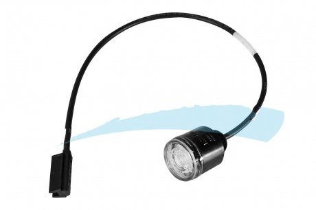 Фонарь габаритный боковой LED белый 12/24V левый/правый (кабель 500mm) ASPOCK A31-6704-097