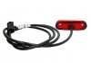 Габаритний ліхтар лівий/правий ; POSIPOINT II, червоний, LED, висота 24мм; ширина 80 мм; глибина 20мм, врізний, довжина кабелю 1500, 12/24В (з затискачем для плоского кабелю, POSIPOINT II) ASPOCK A31-7204-017 (фото 2)