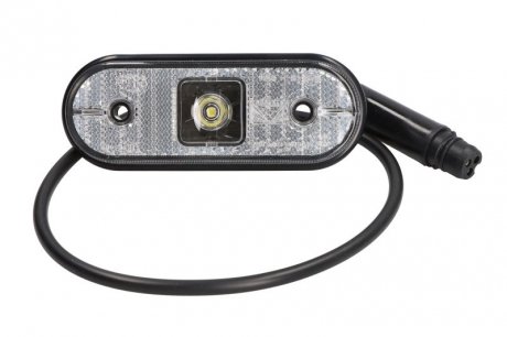 Левый/правый габаритный фонарь; UNIPOINT I, белый, светодиод, длина кабеля 500 (разъем: ASS3 3PIN, UNIPOINT I) ASPOCK A31-7707-107 (фото 1)