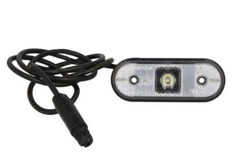 Габаритний ліхтар лівий/правий ; UNIPOINT I, білий, LED, довжина кабелю 1500 (роз'єм: ASS3 3PIN, UNIPOINT I) ASPOCK A31-7707-114 (фото 1)