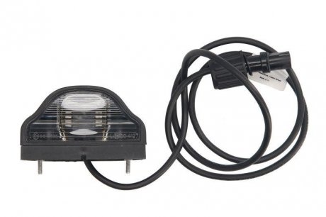 Світильник номерного знака REGPOINT (колір скла: чорний, довжина кабелю: 1200 мм) SCHMITZ ASPOCK A36-3007-257 (фото 1)