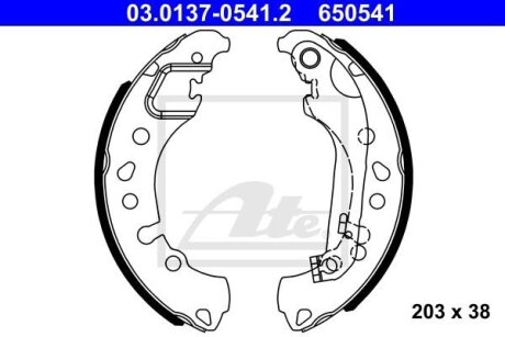 Фото автозапчасти автозапчасть ATE 03013705412