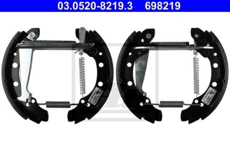 Гальмівні накладки ATE 03.0520-8219.3