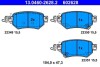 Фото автозапчастини комплект гальмівних колодок задніх MAZDA 6 2.0/2.2D/2.5 08.12- ATE 13.0460-2628.2 (фото 1)