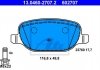 Фото автозапчасти комплект тормозных колодок задн. (с винтами тормозного суппорта) ALFA ROMEO 159, BRERA, SPIDER; LANCIA THESIS 1.8-3.2 07.02-12.12 ATE 13.0460-2707.2 (фото 2)