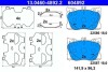 Фото автозапчасти комплект тормозных колодок передний MERCEDES C (A205), C (C205), C T-MODEL (S205), C (W205), CLS (C257), E (A238), E ALL-TERRAIN (S213), E (C238), E T-MODEL (S213), E (W213) 2.0-Electric 04.15- ATE 13.0460-4892.2 (фото 1)