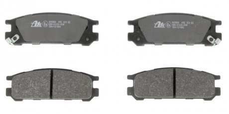 Комплект тормозных колодок задних SUBARU IMPREZA, LEGACY II, LEGACY OUTBACK 1.6-2.5 08.92-12.00 ATE 13.0460-5850.2 (фото 1)