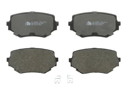Комплект гальмівних колодок передній (з демпфером) SUZUKI GRAND VITARA I, VITARA, XL-7 1.9D-2.7 12.94-08.06 ATE 13.0460-5857.2 (фото 1)