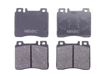 Комплект тормозных колодок передний MERCEDES S (C140), S (W140) 2.8-6.0 02.91-12.99 ATE 13.0460-9033.2