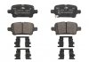 Комплект гальмівних колодок керамічна спинка CHEVROLET BOLT, VOLT; OPEL ASTRA K, INSIGNIA B, INSIGNIA B COUNTRY, INSIGNIA B GRAND SPORT 1.0-Electric 06.15- ATE 13.0470-2615.2 (фото 1)