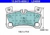 Фото автозапчасти комплект тормозных колодок керамическая спинка AUDI Q7; PORSCHE CAYENNE; Volkswagen TOUAREG 2.5D-3.6 01.03-08.15 ATE 13.0470-4850.2 (фото 2)