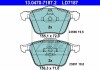 Фото автозапчасти комплект тормозных колодок керамический фасад VOLVO S60 I, S80 I, V70 II, XC90 I 2.0-3.2 05.98-12.14 ATE 13.0470-7187.2 (фото 1)