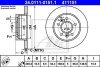 Фото автозапчасти гальмівний диск ATE 24011101511 (фото 1)