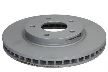 Тормозной диск передний левый/правый DODGE CALIBER; MITSUBISHI LANCER VIII 1.5-2.0D 06.06- ATE 24.0126-0164.1