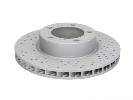 Тормозной диск передний правый (сплав / высокоуглеродистый) PORSCHE BOXSTER, CAYMAN 2.7/3.4 04.12- ATE 24.0128-0260.1