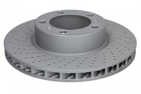 Тормозной диск передний левый (сплав / высокоуглеродистый) PORSCHE BOXSTER, CAYMAN 2.7/3.4 04.12- ATE 24.0128-0273.1