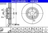 Фото автозапчастини гальмівний диск передній лівий/правий JAGUAR XE 2.0/2.0D 03.15- ATE 24.0128-0328.1 (фото 1)