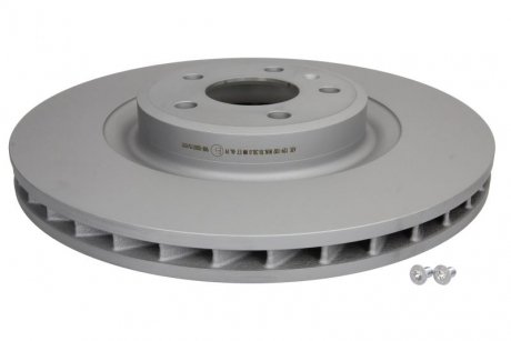 Тормозной диск Перед лев/прав (высокоуглеродистый, с болтами) AUDI A4, A5, Q5 1.8-4.2 06.07- ATE 24.0129-0102.1 (фото 1)
