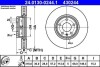 Фото автозапчастини гальмівний диск передній лівий/правий AUDI A4 ALLROAD B9, A4 B8, A4 B9, A5, A6 ALLROAD C8, A6 C8, A7, Q5 1.4-3.0H 11.07- ATE 24.0130-0244.1 (фото 1)