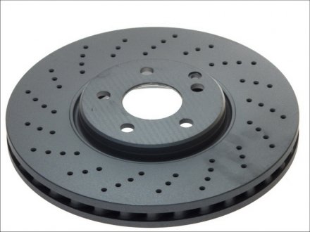 Тормозной диск передний левый/правый (сплав/высокоуглеродистый) MERCEDES E T-MODEL (S211), E (W211), S (W220) 3.0-5.5 09.02-07.09 ATE 24.0132-0136.1 (фото 1)