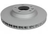 Гальмівний диск передній права (сплав / високовуглецевий) AUDI Q7; PORSCHE CAYENNE; Volkswagen TOUAREG 2.5D-6.0D 09.02- ATE 24.0134-0124.1 (фото 1)