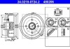 Фото автозапчастини гальмівний барабан ATE 24.0218-0724.2 (фото 1)
